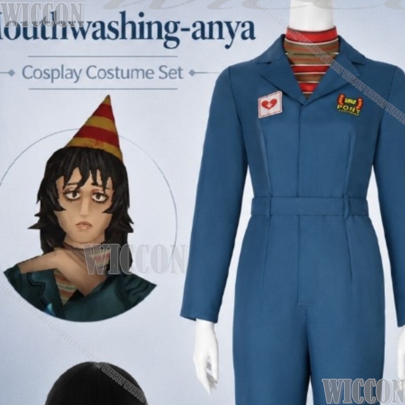 Anime Cosplay Anya - Kostum Cosplay Anya Punk Crew Seragam
