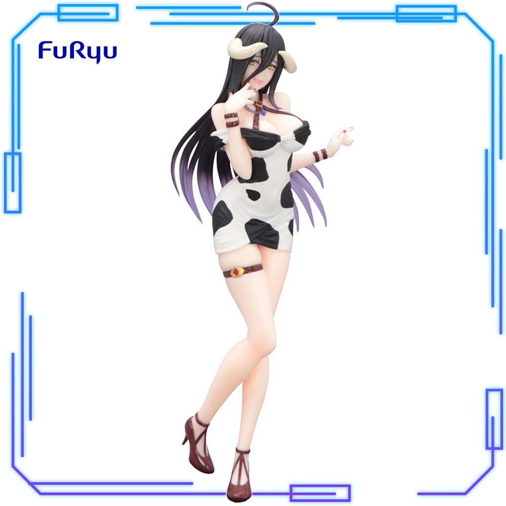 Anime Cosplay Albedo - Tersedia Figur Anime Overlord Trio-Try-iT Asli