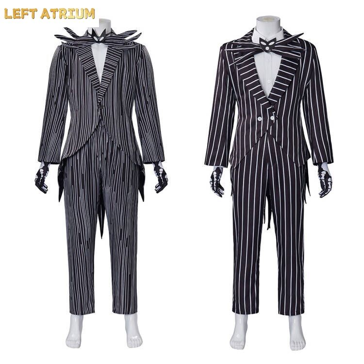 Anime Cosplay Kid - Kostum Halloween Anak-anak Jack Cosplay Skellington