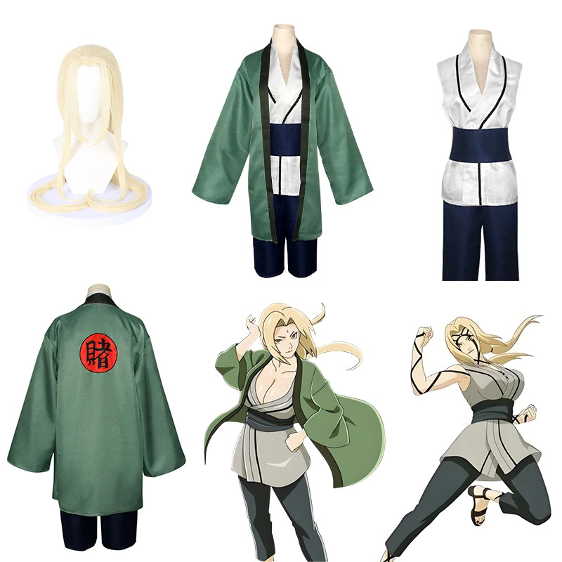Anime Cosplay Youtube - Kostum Cosplay Tsunade Anime Kartun Perempuan