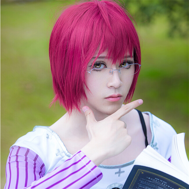 Anime Cosplay Red Hair - Wig Cosplay Anime Goat's Sin Of