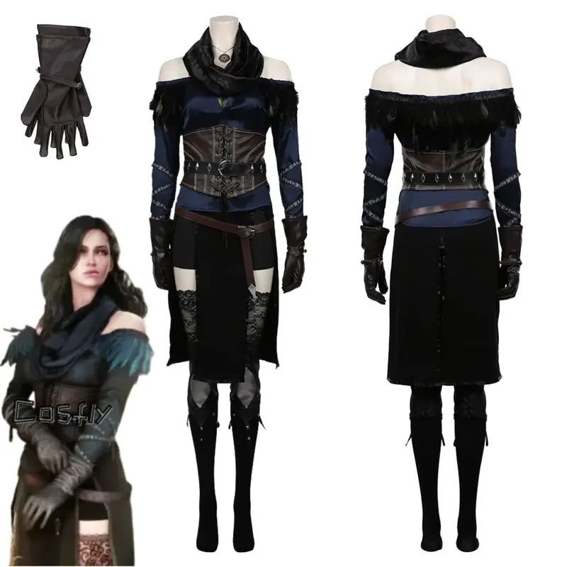 Anime Cosplay Youtube - Yennefer Cosplay Fantasia Kostum Menyamar untuk