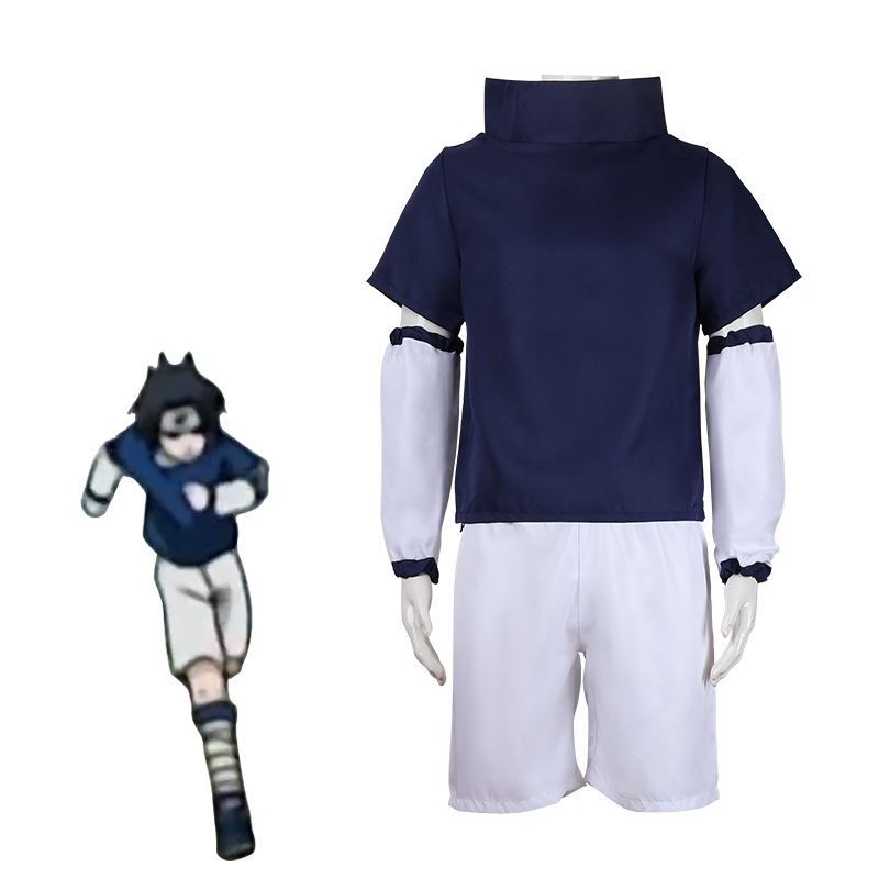 Anime Cosplay Kid - Kostum Cosplay Anime Uchiha Sasuke untuk