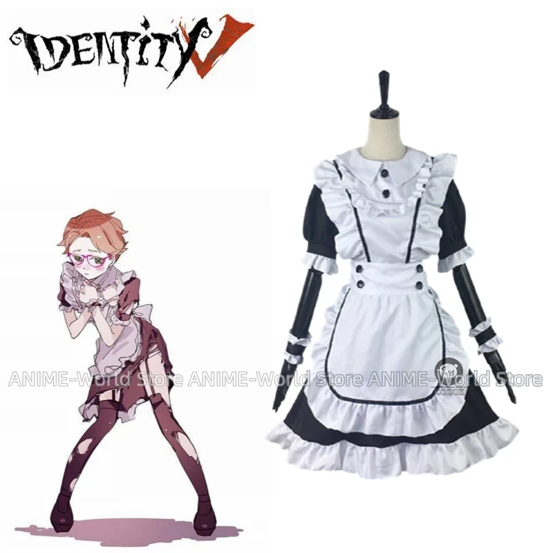 Anime Cosplay For Black Guys - Kostum Cosplay pelayan pria beruntung, kostum
