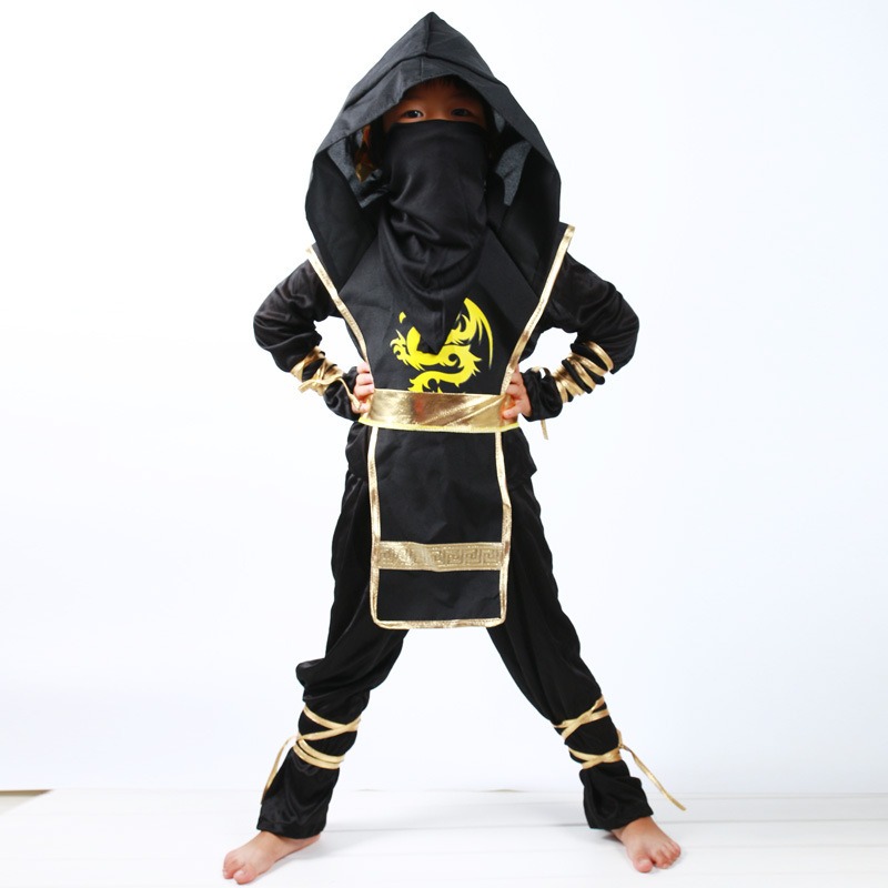 Anime Cosplay Outfit Ideas - Kostum Karnaval Anak Laki-laki Ninja Deluxe