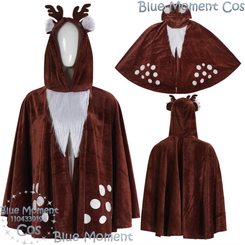 Anime Cosplay Event 2025 - Jubah Rusa Cokelat 2025 Natal Tahun