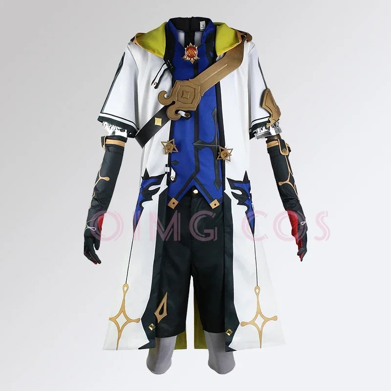 Kostum Cosplay CyGenshin Impac - Anime Cosplay Albedo ulasan dan harga