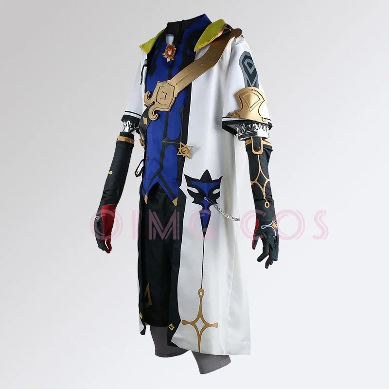 Kostum Cosplay CyGenshin Impac - Anime Cosplay Albedo ulasan dan harga