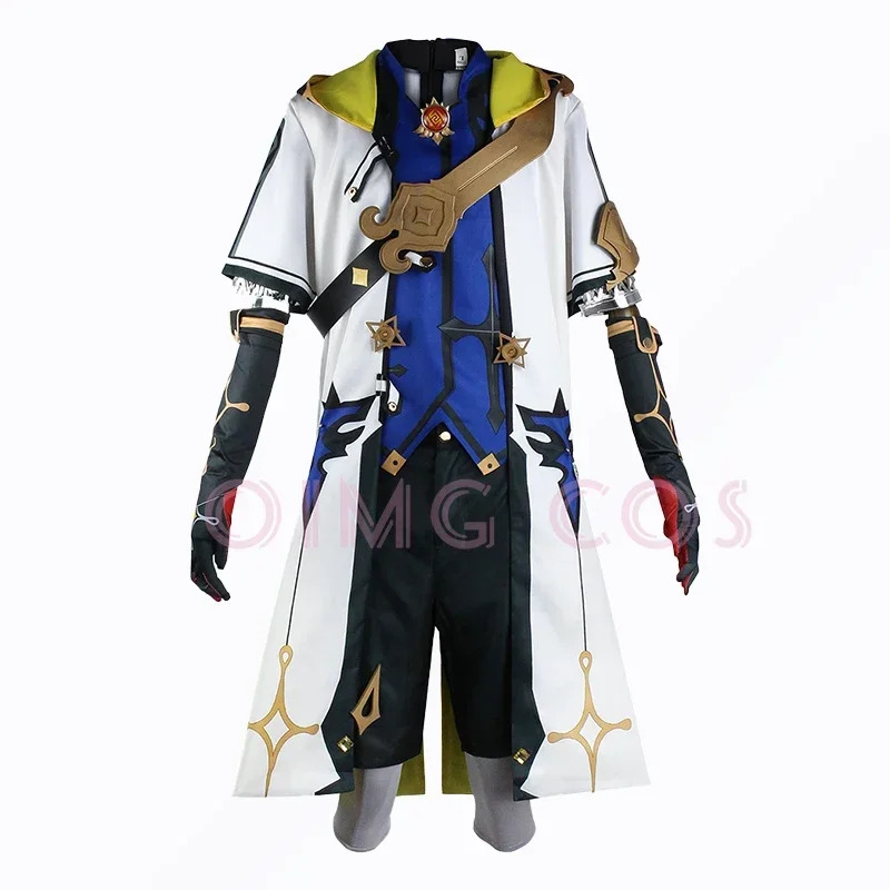 Kostum Cosplay CyGenshin Impac - Anime Cosplay Albedo ulasan dan harga