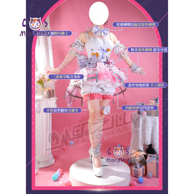 Akiyama Mizuki Amia mzk Kostum - Anime Cosplay For Girls ulasan dan harga