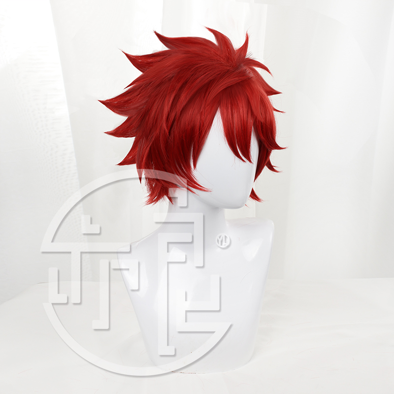Wig Cosplay Anime SK8 The Infi - Anime Cosplay Red Hair ulasan dan harga