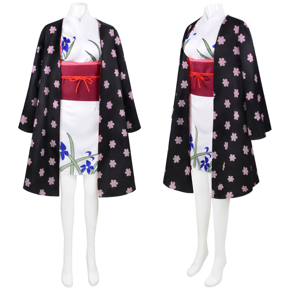Kostum Cosplay Nico Robin Wani - Anime Cosplay Kimono ulasan dan harga
