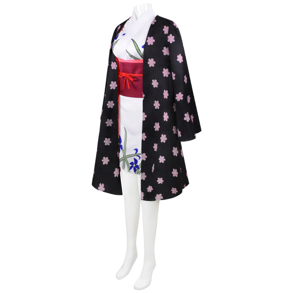 Kostum Cosplay Nico Robin Wani - Anime Cosplay Kimono ulasan dan harga