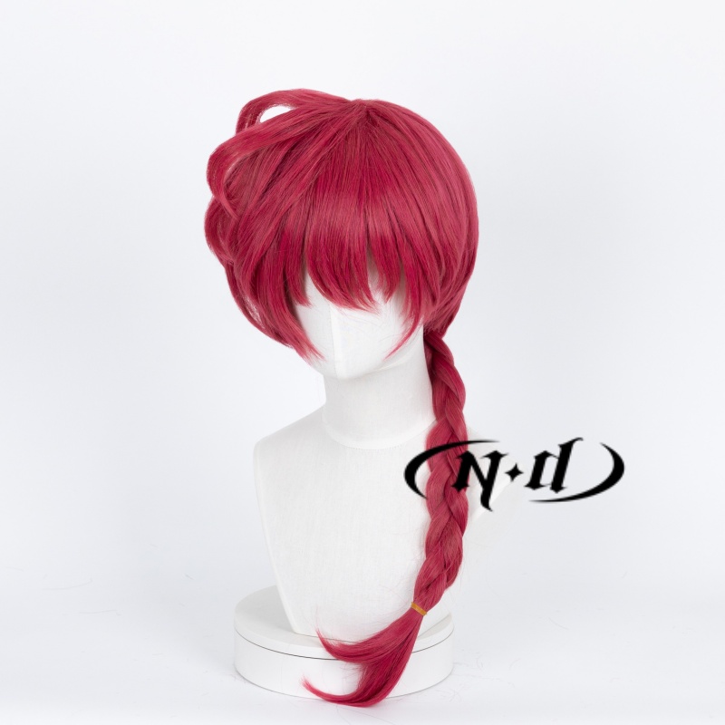 Wig Cosplay ND Ranma Saotome P - Anime Cosplay Red Hair ulasan dan harga