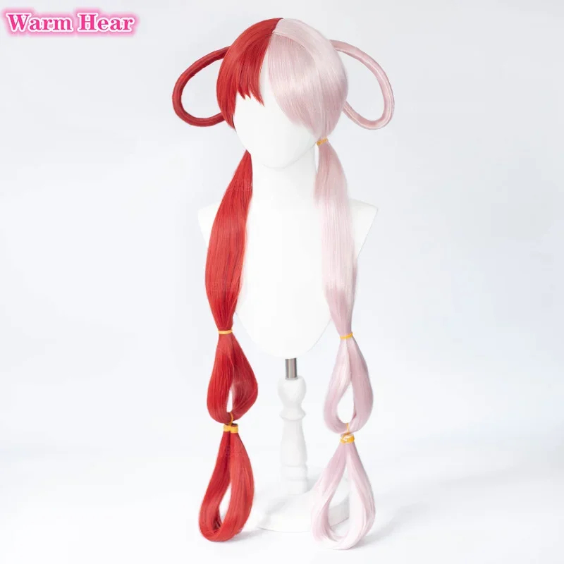 2026 Anime UTA Merah Merah Mud - Anime Cosplay Red Hair ulasan dan harga
