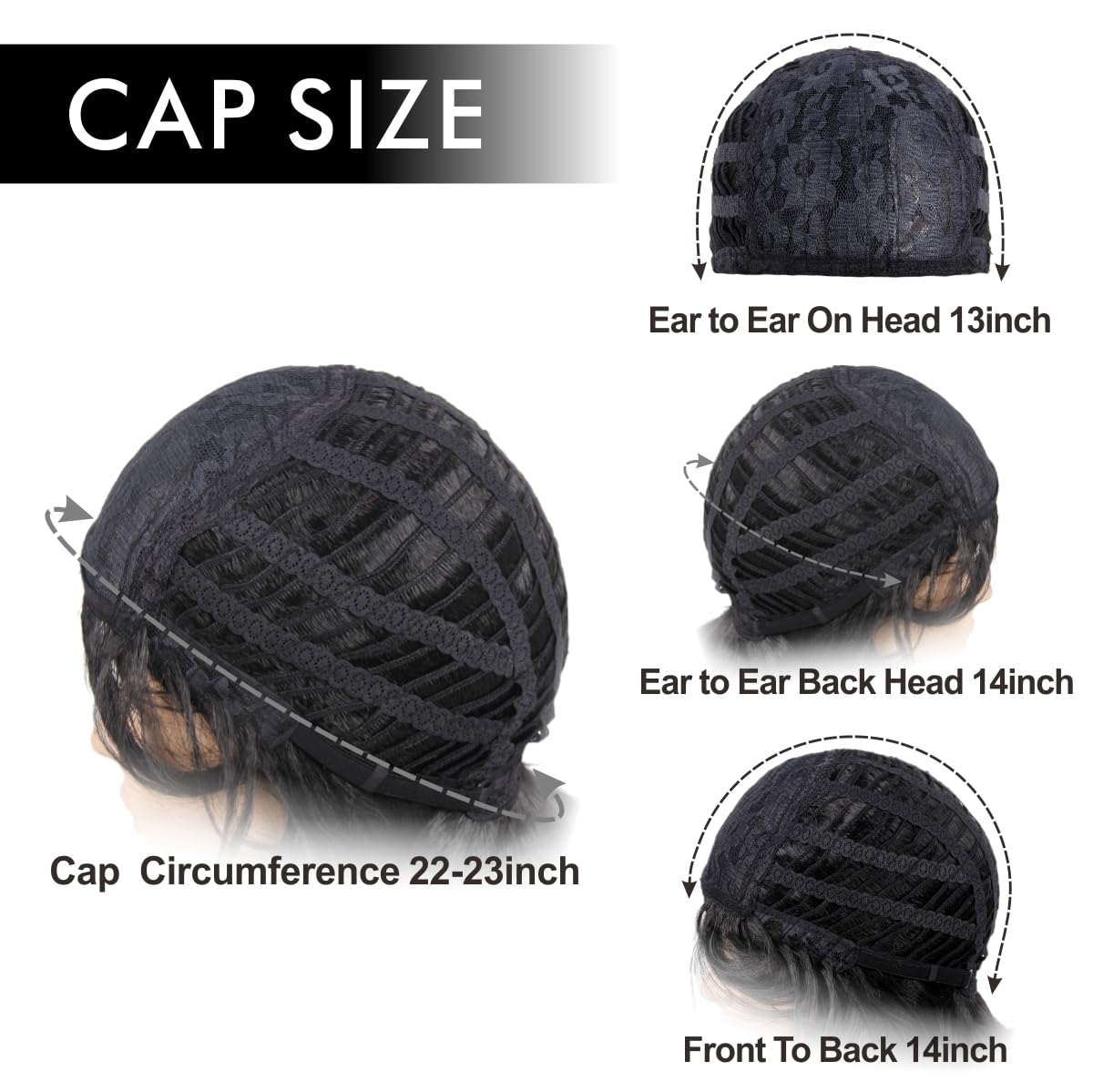 Wig Pendek Sintetis Pria Wig P - Anime Cosplay For Black Guys ulasan dan harga