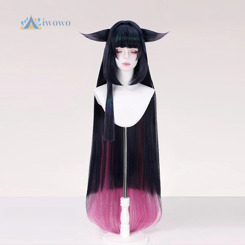 Wig Cosplay Arknights Mio Ramb - Anime Cosplay For Girls ulasan dan harga