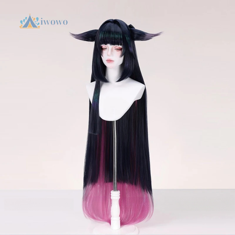 Wig Cosplay Arknights Mio Ramb - Anime Cosplay For Girls ulasan dan harga