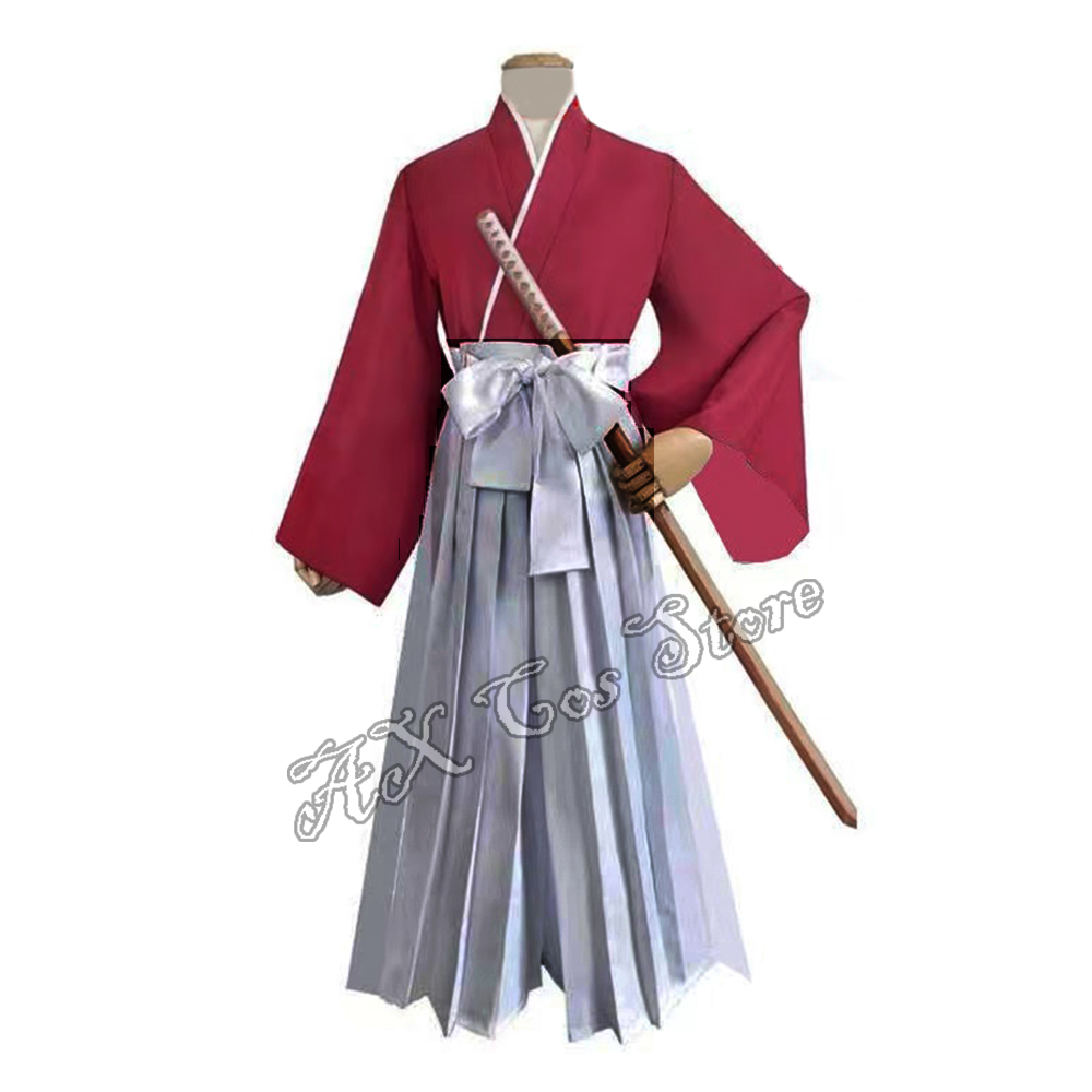 Kostum Cosplay Anime Rurouni K - Anime Cosplay Kimono ulasan dan harga
