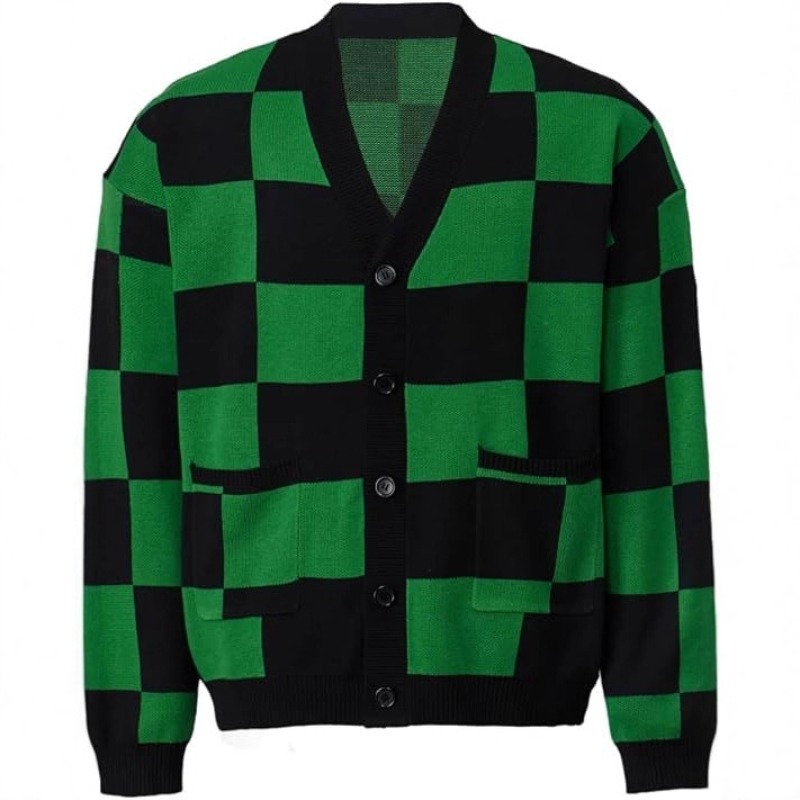 Sweater & Jaket Cardigan Rajut - Anime Cosplay Demon Slayer ulasan dan harga