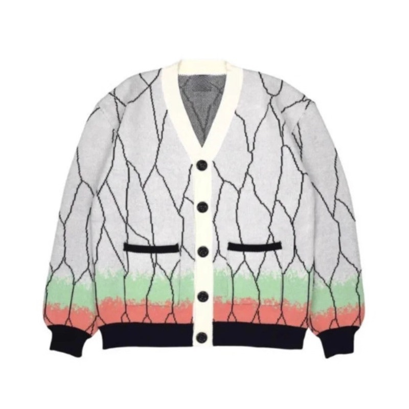 Sweater & Jaket Cardigan Rajut - Anime Cosplay Demon Slayer ulasan dan harga
