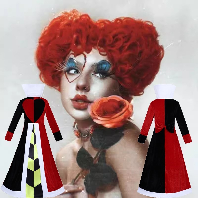 Wig wanita Cosplay film hati m - Anime Cosplay Red Hair ulasan dan harga