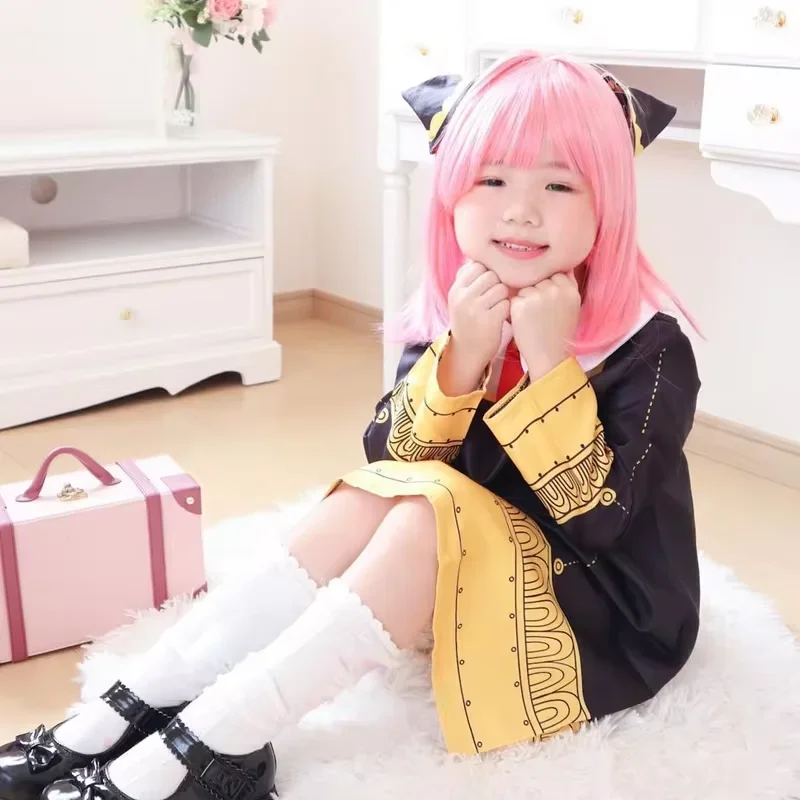 Kostum Cosplay Anime Anya Forg - Anime Cosplay Anya ulasan dan harga