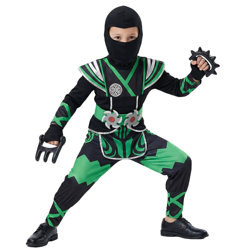 Set Kostum Ninja Jepang untuk  - Anime Cosplay Kid ulasan dan harga