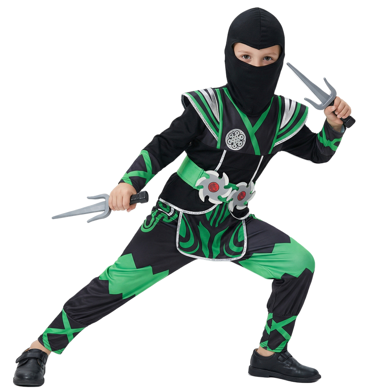 Set Kostum Ninja Jepang untuk  - Anime Cosplay Kid ulasan dan harga