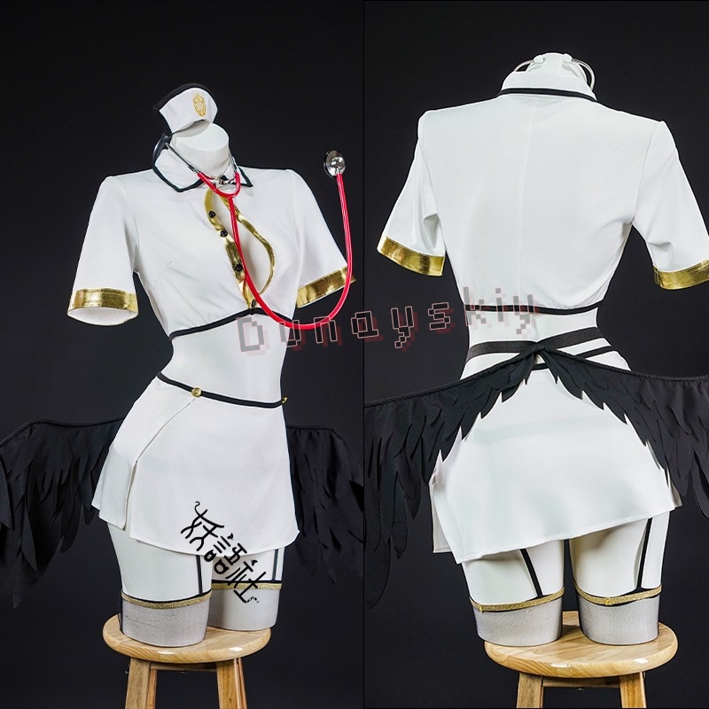 OVERLORD Albedo Kostum Cosplay - Anime Cosplay Albedo ulasan dan harga