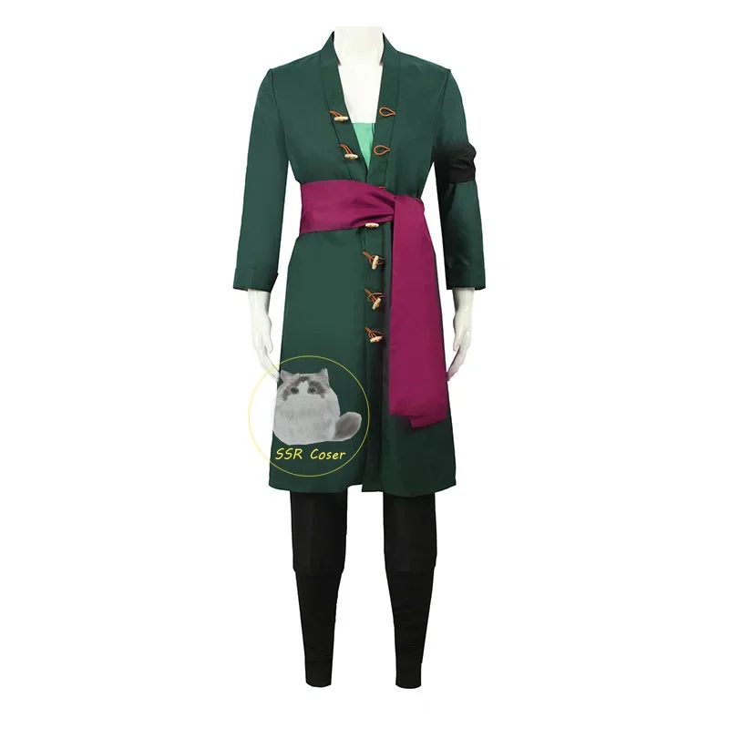 Anime Roronoa Zoro Cosplay Kos - Anime Cosplay Anya ulasan dan harga