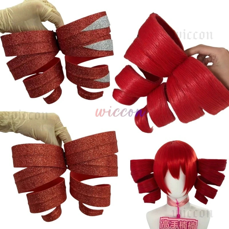 DY20Kasane Teto Kostum Cosplay - Anime Cosplay Red Hair ulasan dan harga
