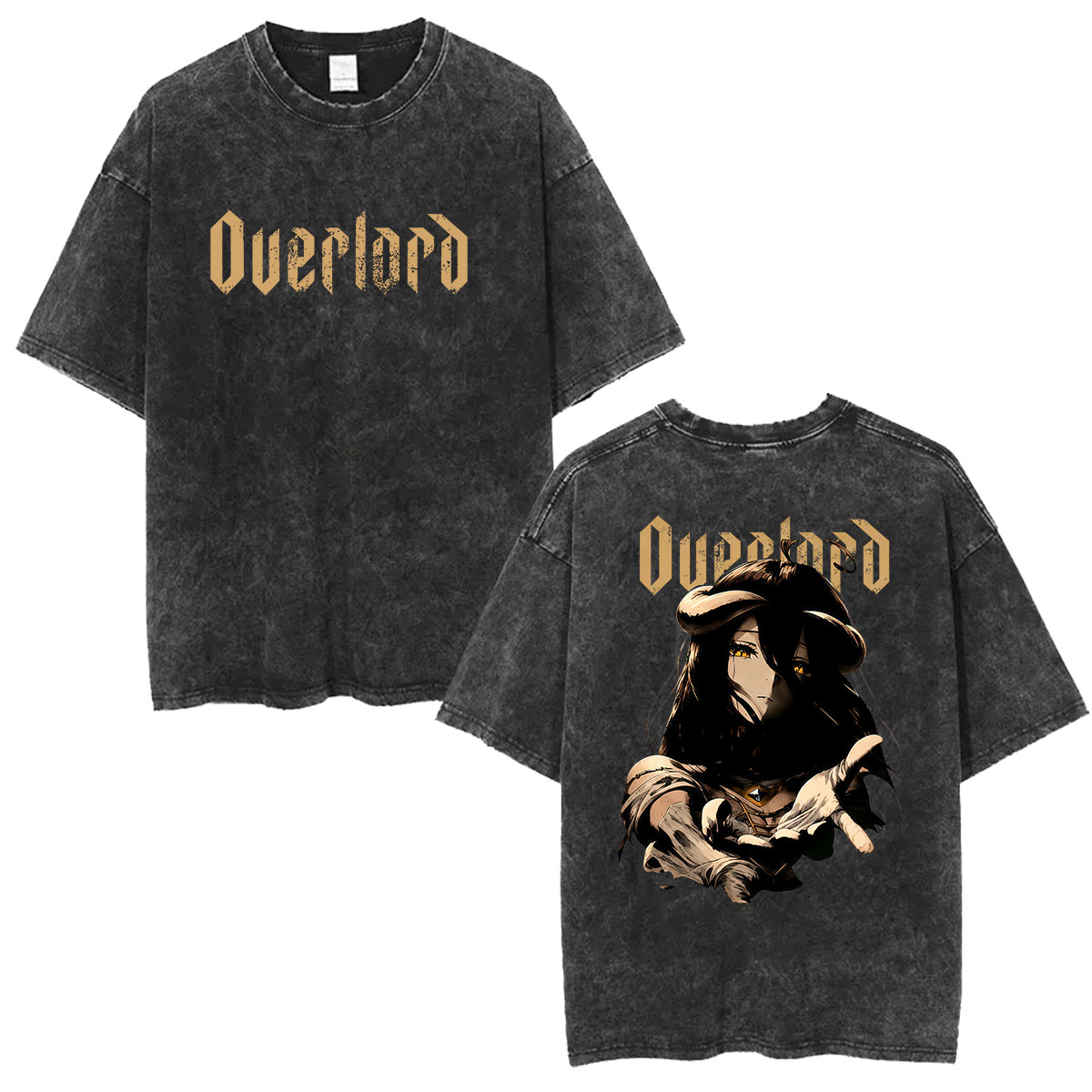 Kaos Grafis Anime Overlord Alb - Anime Cosplay Albedo ulasan dan harga
