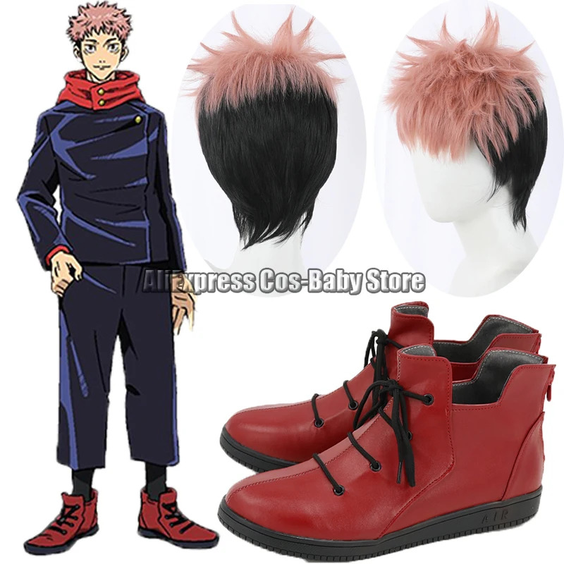 Sepatu Cosplay Anime Juju Ka S - Anime Cosplay Red Hair ulasan dan harga