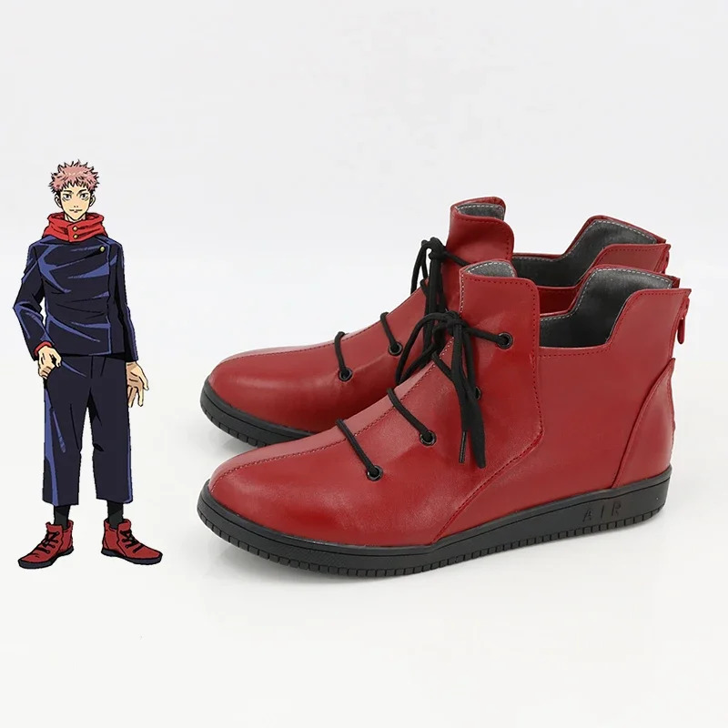 Sepatu Cosplay Anime Juju Ka S - Anime Cosplay Red Hair ulasan dan harga