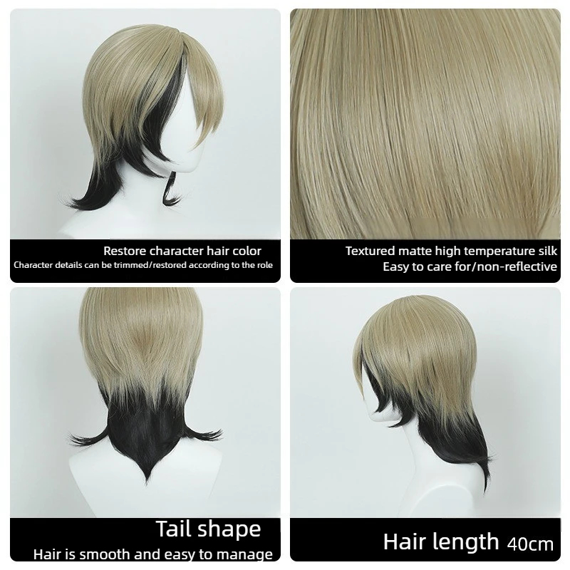 Wig Cosplay Zanka Abyssal War  - Anime Cosplay Event 2025 ulasan dan harga