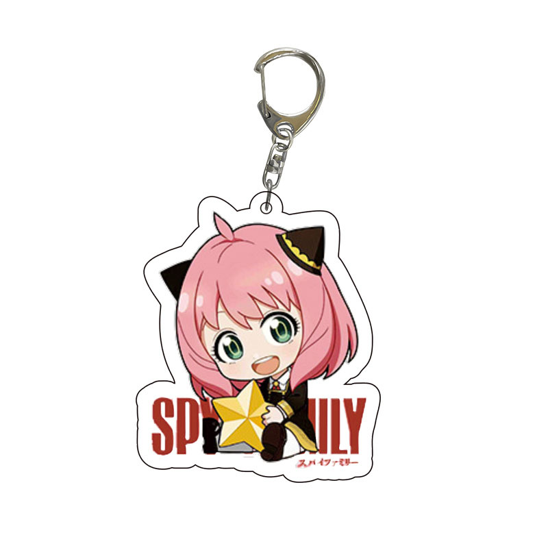 Spy X Family Gantungan Kunci A - Anime Cosplay Anya ulasan dan harga