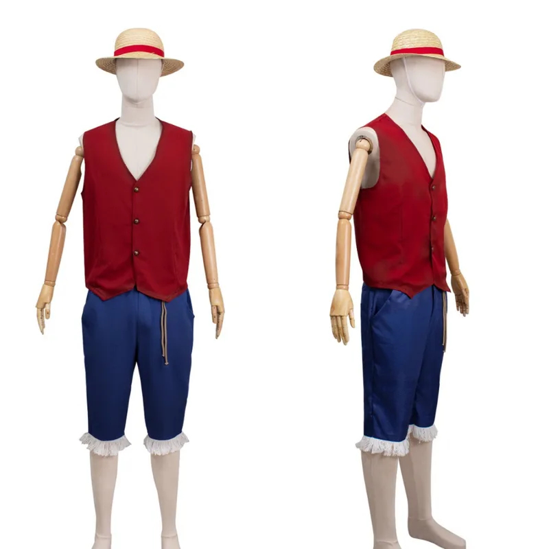 ▶ ❤ Kostum Cosplay Film Luffy  - Anime Cosplay Kid ulasan dan harga
