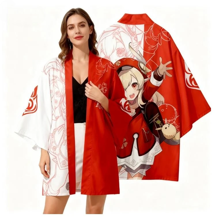 Kimono Cosplay Genshin Impact, - Anime Cosplay Kimono ulasan dan harga