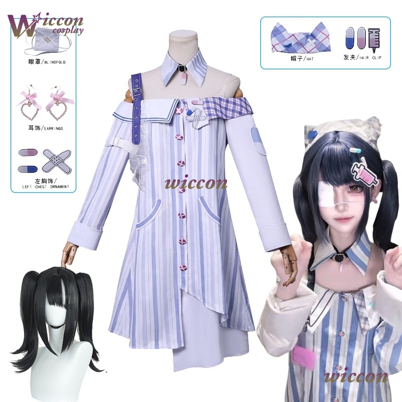 Eyepatch Jirai Kei Infinity Ni - Anime Cosplay Outfit Ideas ulasan dan harga