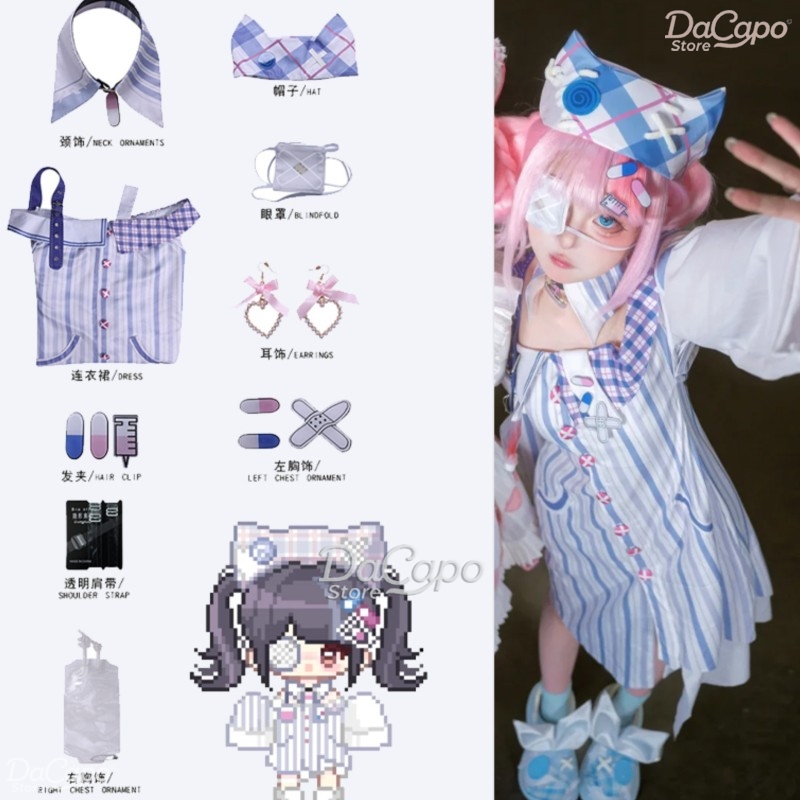 Kostum Cosplay Game Infinity N - Anime Cosplay Outfit Ideas ulasan dan harga