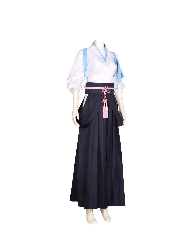 Kamisato Ayaka Cosplay Kimono  - Anime Cosplay Kimono ulasan dan harga
