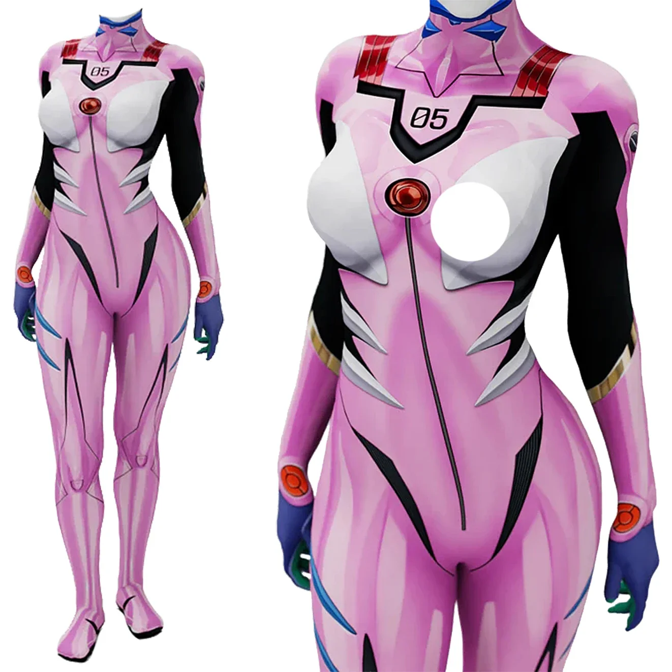 Kostum Cosplay Anime EVA 05 Ma - Anime Cosplay For Girls ulasan dan harga