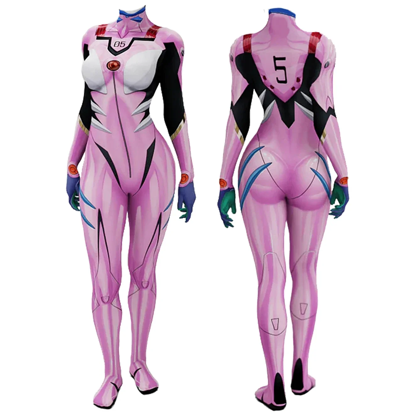 Kostum Cosplay Anime EVA 05 Ma - Anime Cosplay For Girls ulasan dan harga