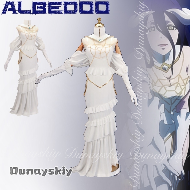 {Dunayskiy States}Kostum Cospl - Anime Cosplay Albedo ulasan dan harga
