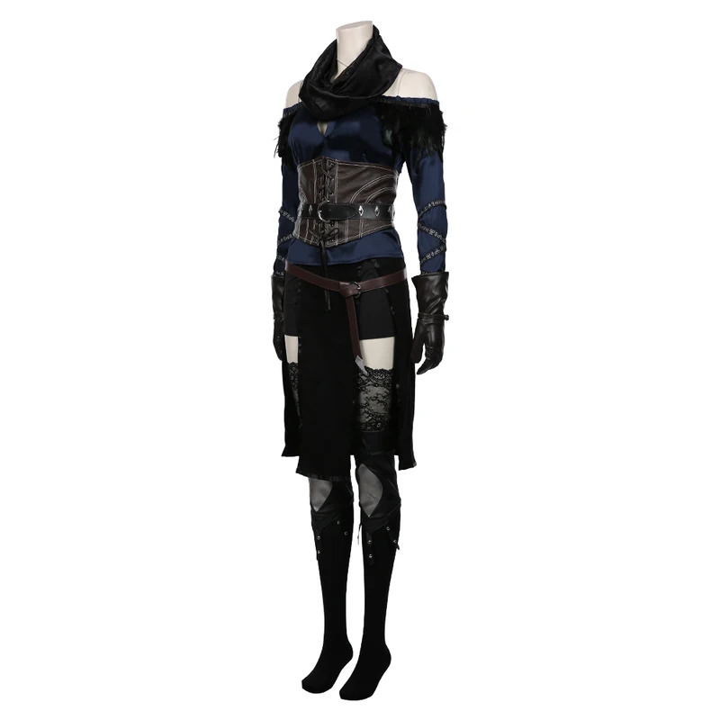 Yennefer Cosplay Fantasia Kost - Anime Cosplay Youtube ulasan dan harga