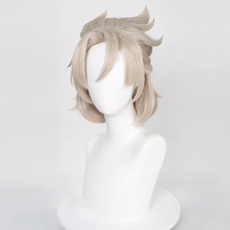 Wig Albedo Genshin Impact Vivi - Anime Cosplay Albedo ulasan dan harga