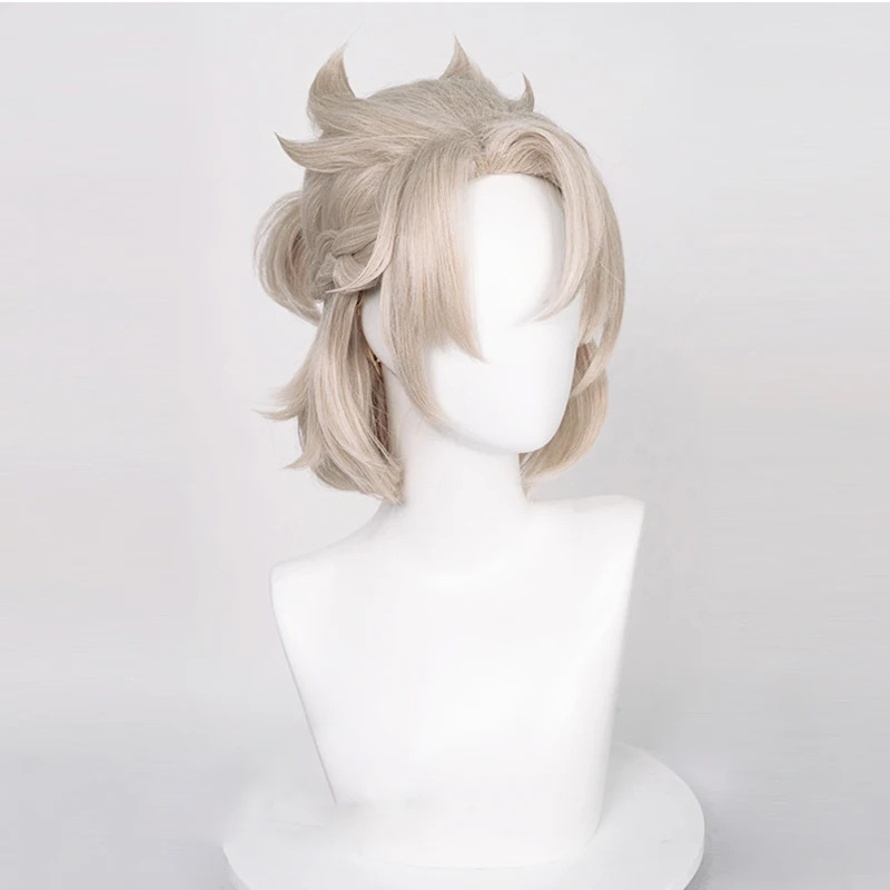 Wig Albedo Genshin Impact Vivi - Anime Cosplay Albedo ulasan dan harga