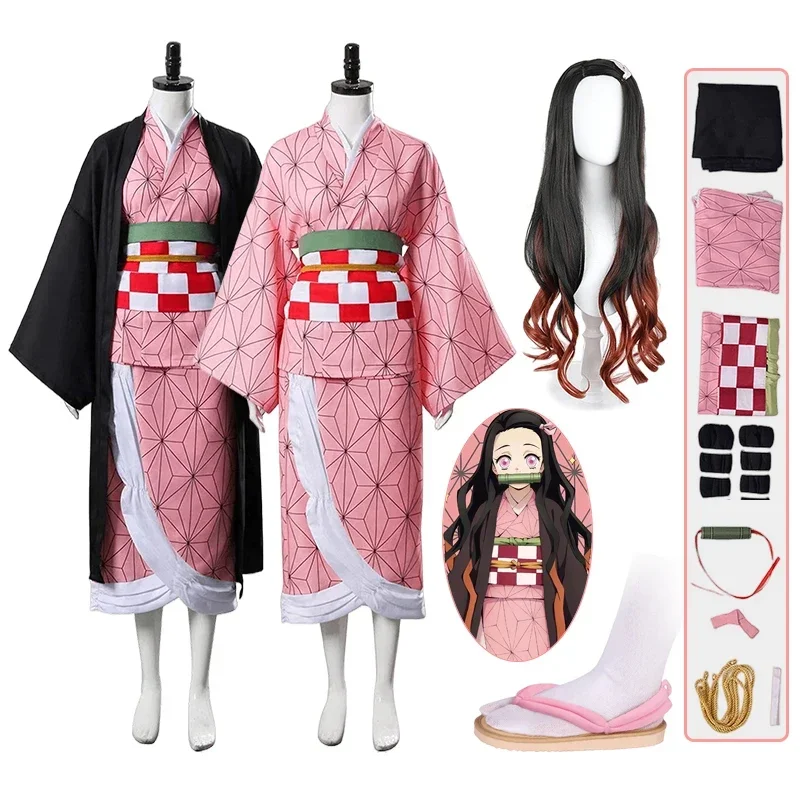 Kostum Cosplay Anime Kamado Ne - Anime Cosplay Anya ulasan dan harga