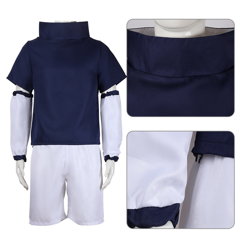 Kostum Cosplay Anime Uchiha Sa - Anime Cosplay Kid ulasan dan harga